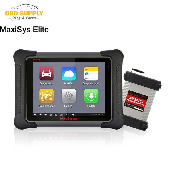 

autel maxisys elite professional diagnostic tool with j2534 better than ms908p pro support ecu programming