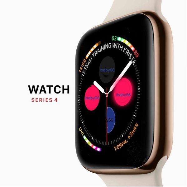 

Goophone watch 4 44mm mart watch connected bluetooth wri t martwatch for io iphone am ung ony huawei xiaomi lg android phone 8 7 x x m