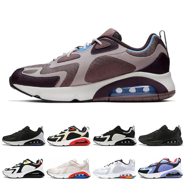 

classic 200 women men running shoes bordeaux desert sand mystic green triple black university red mens trainers sports sneakers 40-46