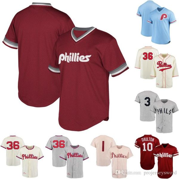 

Mens Philadelphia Lenny 4 Dykstra 10 Darren Daulton 36 Chuck Klein 3 Chuck Klein 1948 Robin Roberts Mitch Williams Phillies Baseball Jerseys