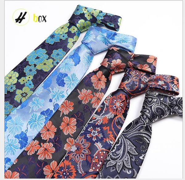 

polyester jacquard flower tie business professional wear matching, Blue;purple