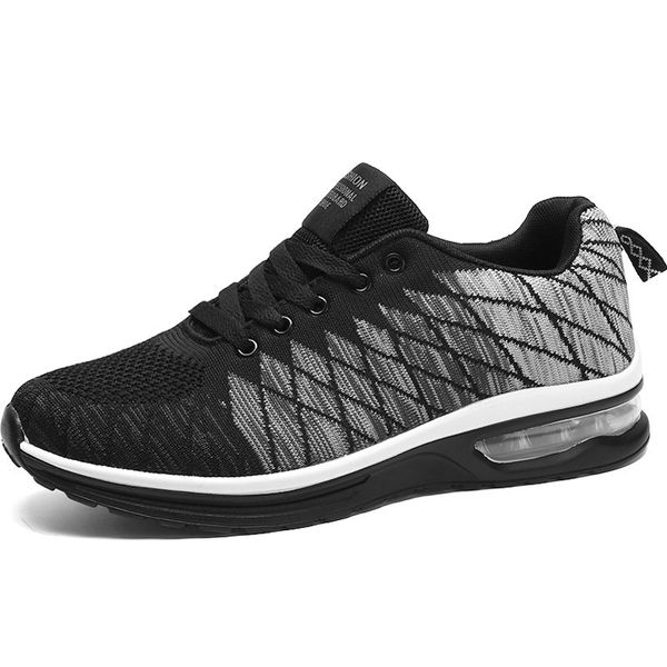 

лето мужчины кроссовки спорт воздушной подушке женщины кроссовки мужчины mesh basket обуви мужчины дышащий zapatilla черный a129