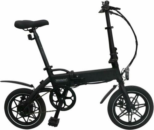 

whirlwind folding electric bike moped car bicycle scooter city e-bike 25km/h, Silver;blue