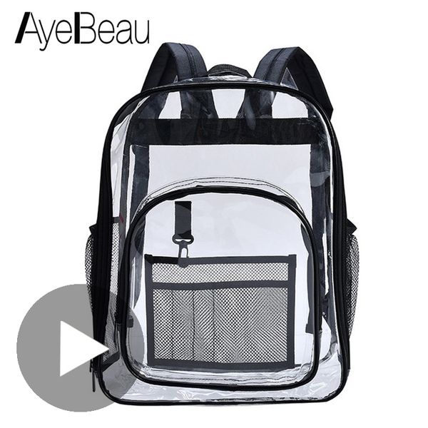 

kid clear transparent school bag children backpack schoolbag for girl boy child teenager baby women big back pack kindergarten