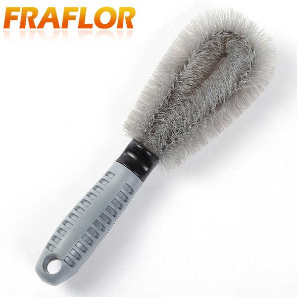 

truck car motorcycle wheel tire rim scrub brush hub clean wash useful brush car truck motorcycle bike washing cleaning tool
