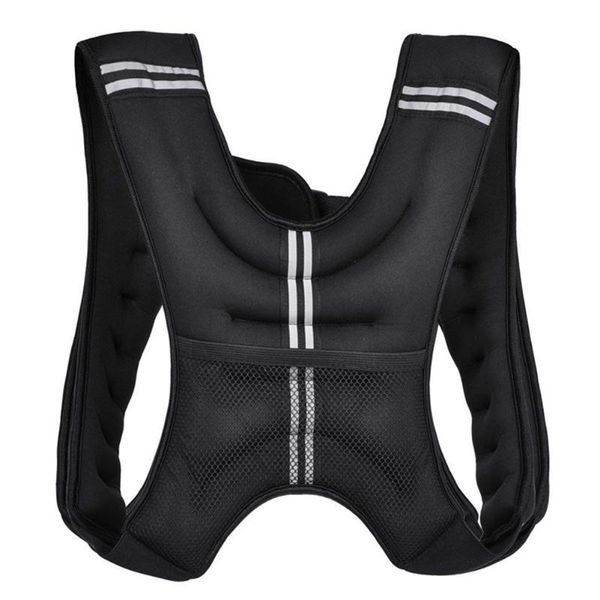 

running weight vest for men women kids training workout adjustable weighted vest sec88, Black;blue