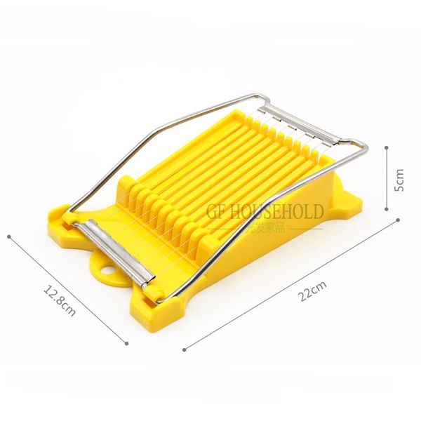 

stainless wire slicer luncheon meat foie gras fruit cheese ham slicer fancy cut kitchen cooking tools egg slicer egg tools