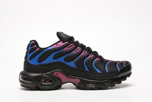 

2019 new design tn men and women shoes breathable mesh chaussures homme tn requin noir casual running shoes size 7-12