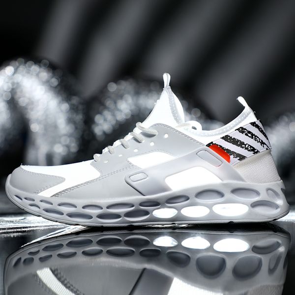 

man casual shoes for men sneakers summer male trainers tenis masculino footwear basket breathable light chaussures pour hommes, Black