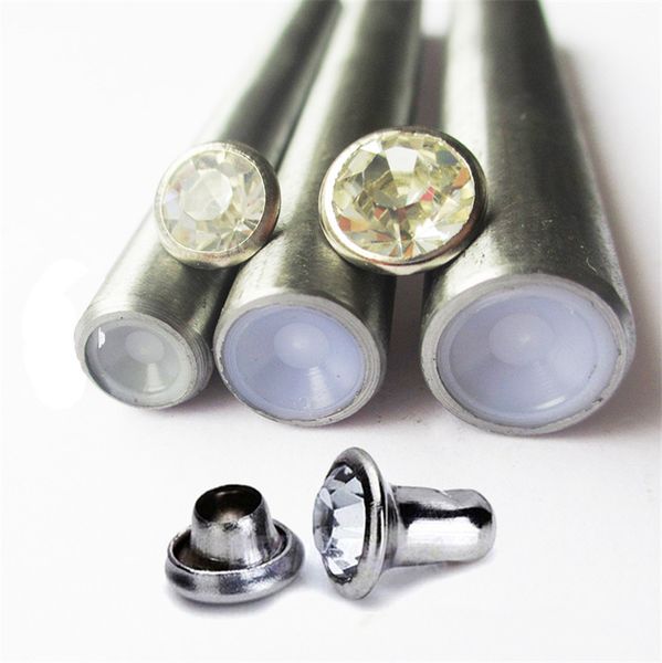 

diy rapid rhinestones rivets press stud setter setting hand die tool for leathercraft bag shoes belt