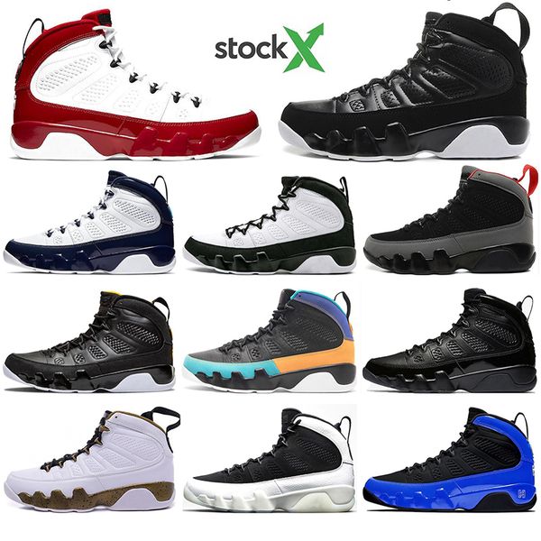 

with socks men basketball shoes 9s gym red unc racer blue designer bred the spirit og space jam high mens trainers sports sneakers
