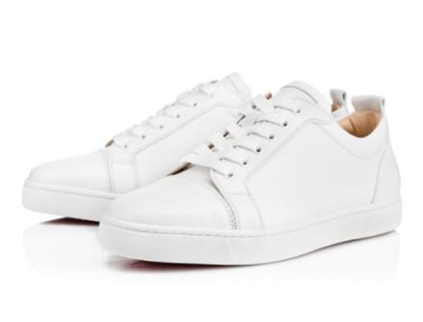 

snakeskin red bottom casual shoes designer high skate sneakers mens womens casual shoes brand new comfort sneakers l14, Black