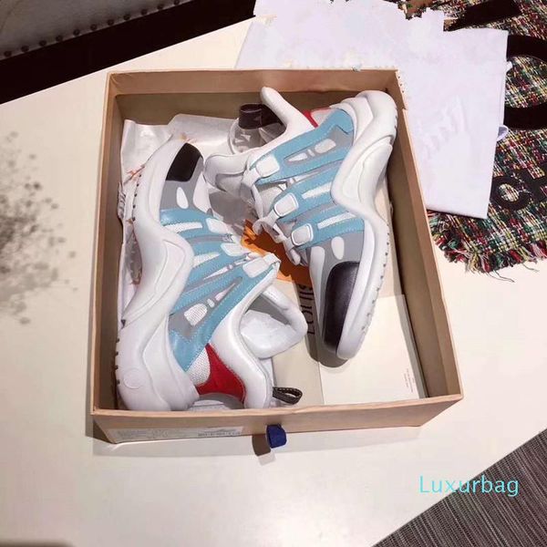 

2019 new ins gold medal designer paris luxury shoes fashion casual sports shoes womens black white outdoor triple s sneakers eur 35-39