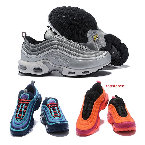 

tn vpm shoes triple white black pink running shoes og metallic gold silver bullet mens trainers women sports shoe sneakers size 36-46