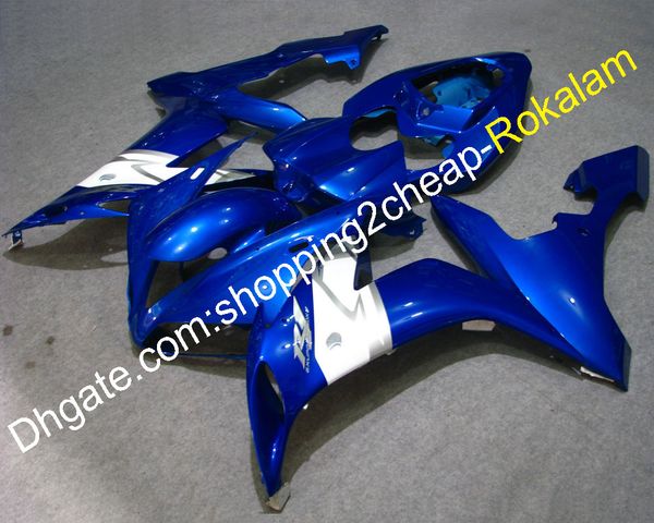 

yzf 1000 fairing aftermarket kit for yamaha parts yzfr1 2004 2005 2006 yzf1000 r1 yzf-r1 blue abs plastic fairings set (injection molding)