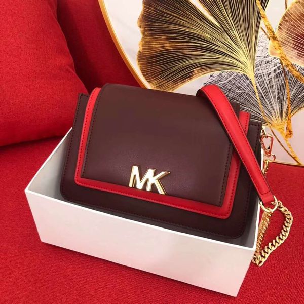 

ladies small square bag cassic new ladies single shoulder messenger large capacity handbag luxury wild chain bag 838