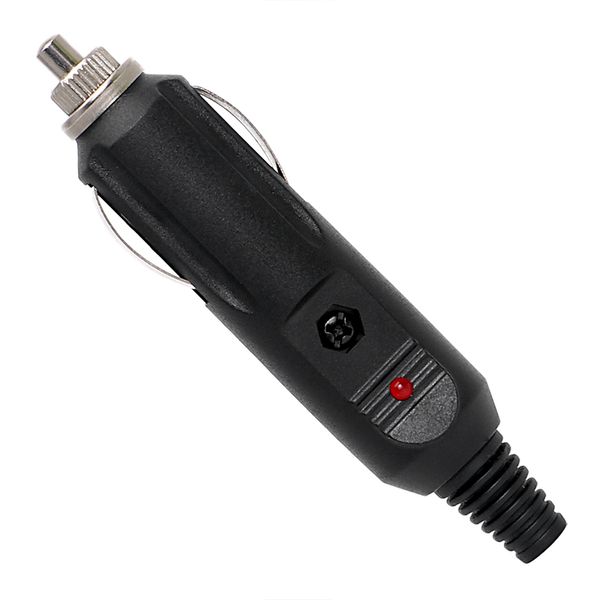

car-styling car cigarette lighter socket plug connector with fuse auto replacement led red indicator universal cigarette lighter