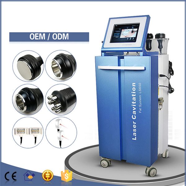 

распродажа !!! профессиональный многофункциональная тела для похудения rf вакуумная жир 40k кавитация lipo машины лазерной красоты оборудова