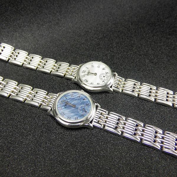 

carnival popular 2019new women watch 925 sterling silver ms quartz clock fashion simple popular ultra-thin ladies watch, Slivery;brown
