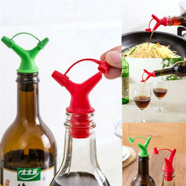 

bouchon vinaigre Ã double tÃªte, bouchon bouteille, sauce soja Ã©tanche