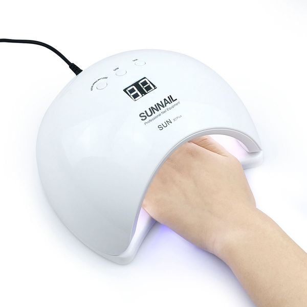 

50w uv lamp gel led nail lamp high power for nails all gel polish nail dryer sensor sun led light art manicure tools