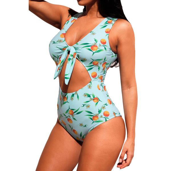 lemon swimsuit one piece