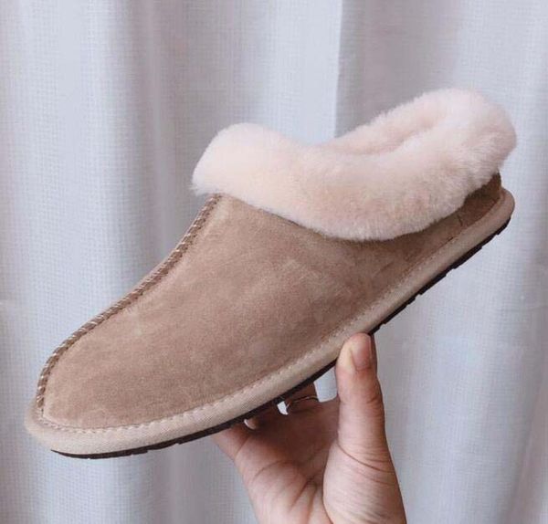 

women furry slippers australia fluff yeah slide designer casual shoes boots fashion luxury designer women sandals fur slides slippers c4, Black