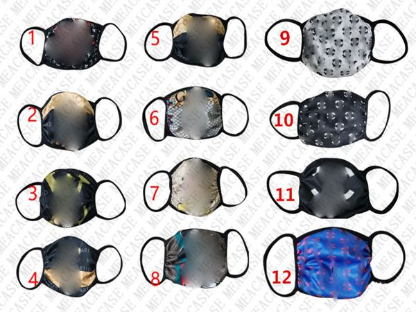 

new adults washable fashion face mask summer face masks designer sunproof dustproof cycling sports mouth cover masks boutique d8509