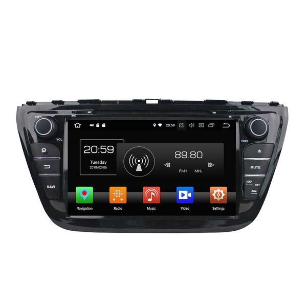 

ips octa core 2 din 8" android 8.0 car dvd radio gps for suzuki sx4 /s cross 2014 with 4gb ram 32gb rom bluetooth wifi mirror-link