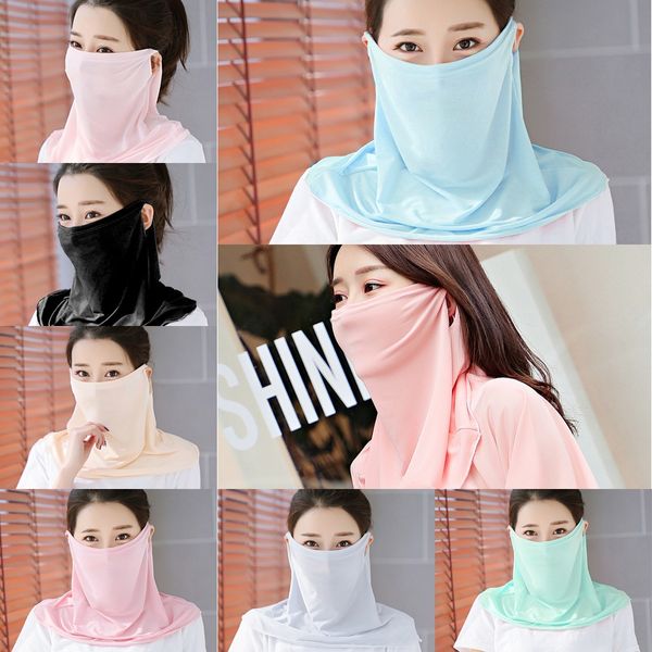 

okm9h 3d sport neck scarf bicycle fishing skull bandanas shield face mask headband scarf headwear ring bandana bicycle balaclava, Black