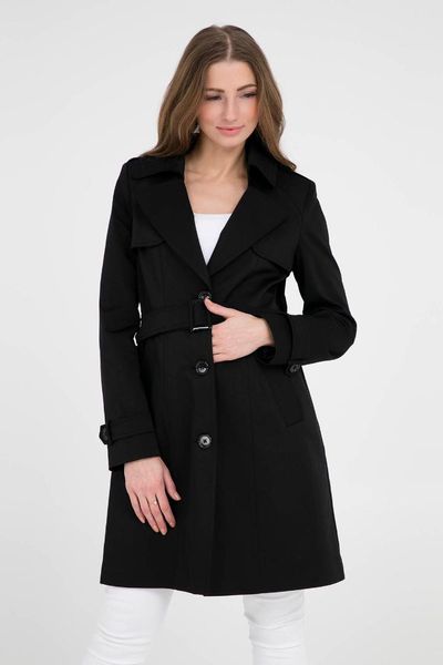 

ekol trench coat women trench coat 0238002, Tan;black