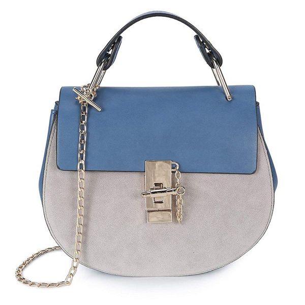 

small pu leather shoulder bag with detachable handle & shoulder bag handbag