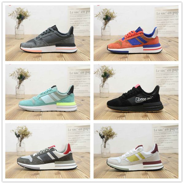 

2018 sale zx 500 son goku suede orange blue white running shoes triple s men women trainers fashion sneakers 36-44