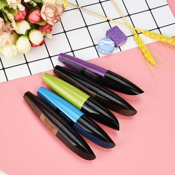

makeup waterproof eyelash mascara 3d fiber extension long curling