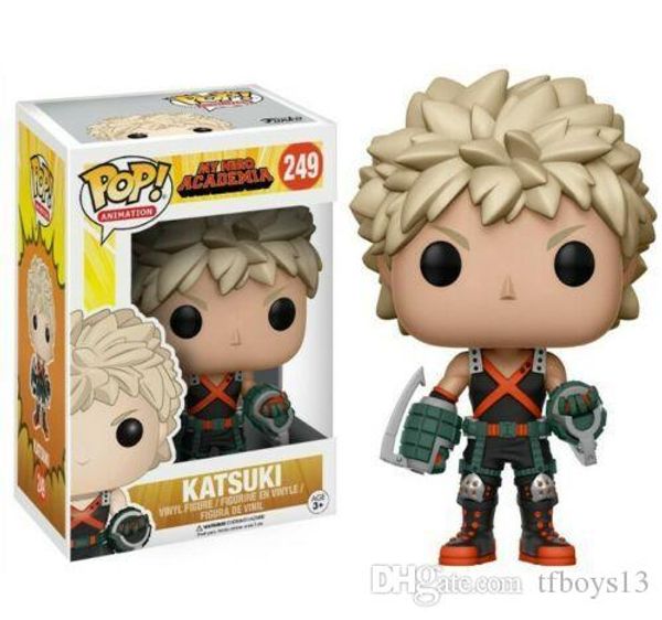 

lxh brand new funko pop my hero academia figure katsuki doll 249# action figure model toys