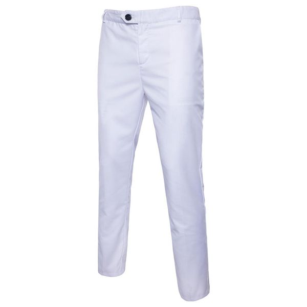 

2019 new men new no-iron white tide joker leisure trousers anti-wrinkle youth fashion business trousers, Black