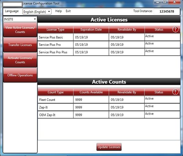 

site 8.4 8.x with zap-it and fleet counts pro plus levels