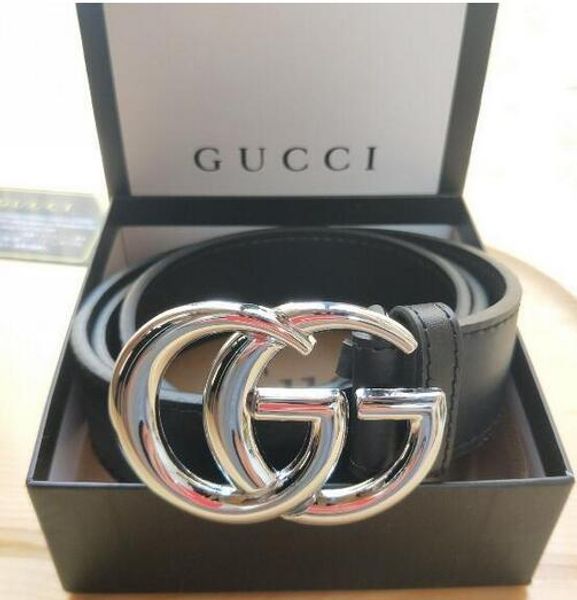 

2019 selling mens womens black belt genuine leather business belts pure color belt snake pattern buckle belt for gift box, Black;brown