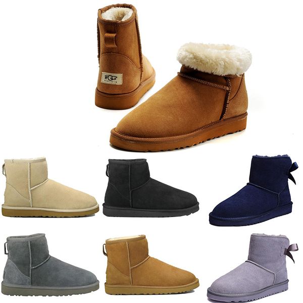 

2019 new WGG Women's Australia Classic Women girl tall boots Snow Winter boots Khaki grey black pink boots outdoor shoes