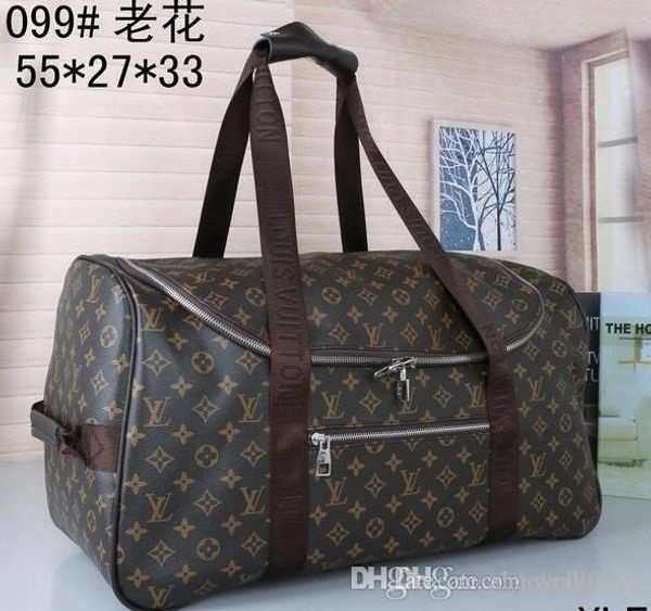 

sale 2020 new designers luxurys handbag purse genuine leather flower pattern travel luggage duffel bags 099# ing