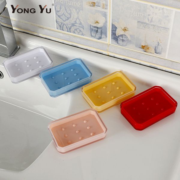 

soap dishes bathroom accessories plastic box holder portable travel protect case
