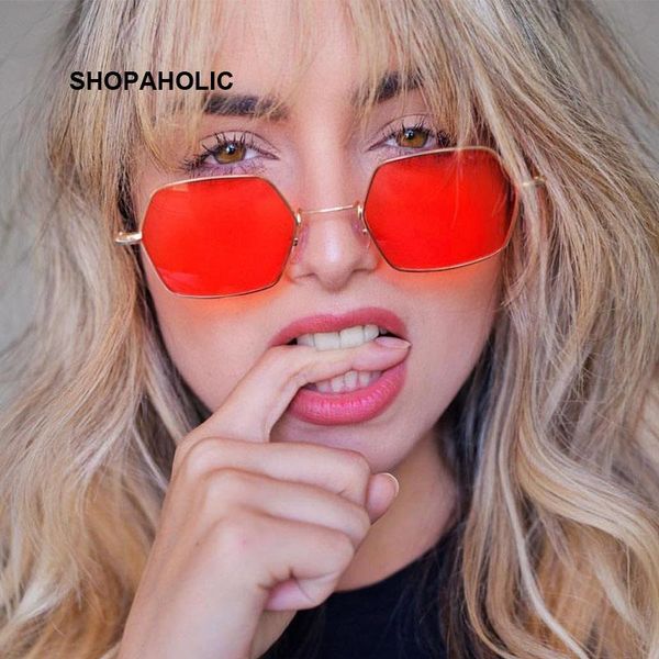 

vintage red sunglasses women brand designer flat lens luxury sun glasses for women small mirror ladies sunglasses oculos xudzf