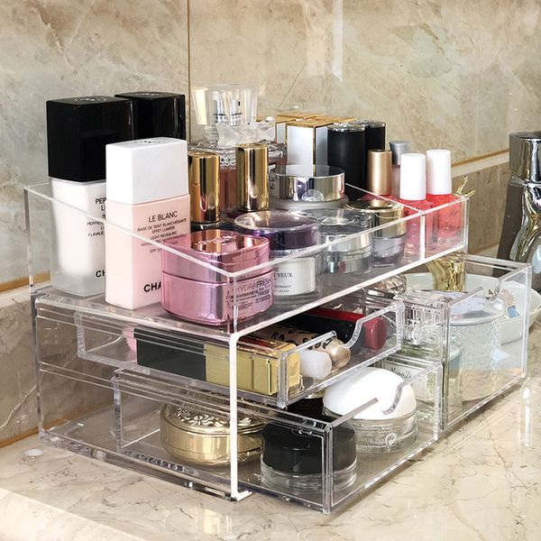 2019 New Arrival Chic Acrylic Makeup Organizer Storage Lipstick