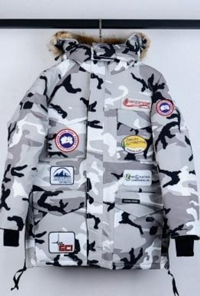 

2020 канада мужчины зима вниз ветровки куртки hoodie пальто зимы parka fur продажа с свободной shippinge24a #, Black;red