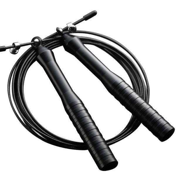 

3 meters adjustable cable aluminum jumping rope high speed bearing skipping steel ropes