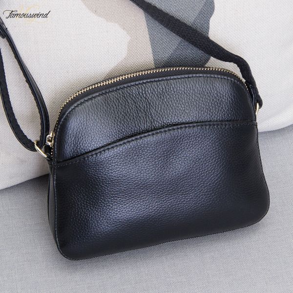 

slae new item genuine leather small messenger bags for ladies handbags female cowhide shopping packs single shoulder bag