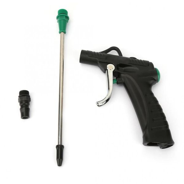 

auto aluminum alloy body air duster blow gun pistol type pneumatic cleaning tool portable long handle