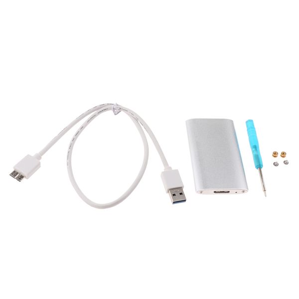 

mini ssd case, usb 3.0 to sata based 2242 m. 2 ngff ssd portable enclosure, ящик для хранения данных