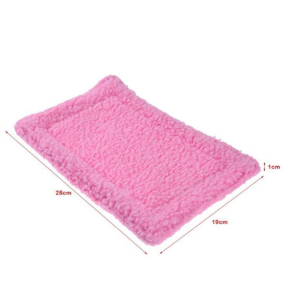 

small pet guinea pig hamster bed house winter warm squirrel hedgehog rabbit bed cushion mat house nest hamster accessorie