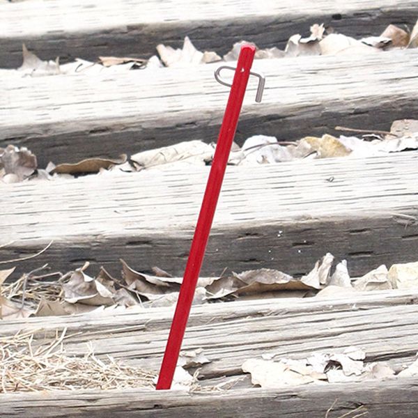 

6pcs tent pegs outdoor camping stakes canopy nail ground pin accessories 20 cm climbing awning tents and shelters
